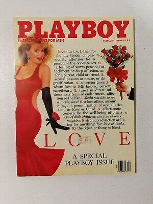 Playboy Magazine February Playmate Simone Eden Special Love