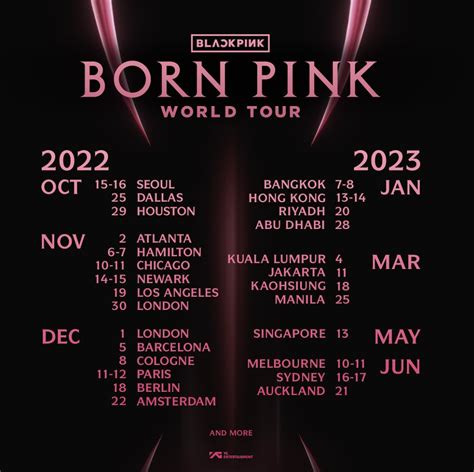 Blackpink Born Pink Pink Venom Tour Album 2022