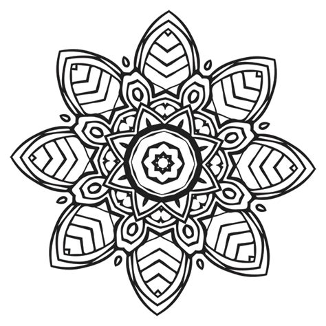 Mandala Coloring Page #20 This is a digital pdf of mandala coloring pages, 40 pages total!