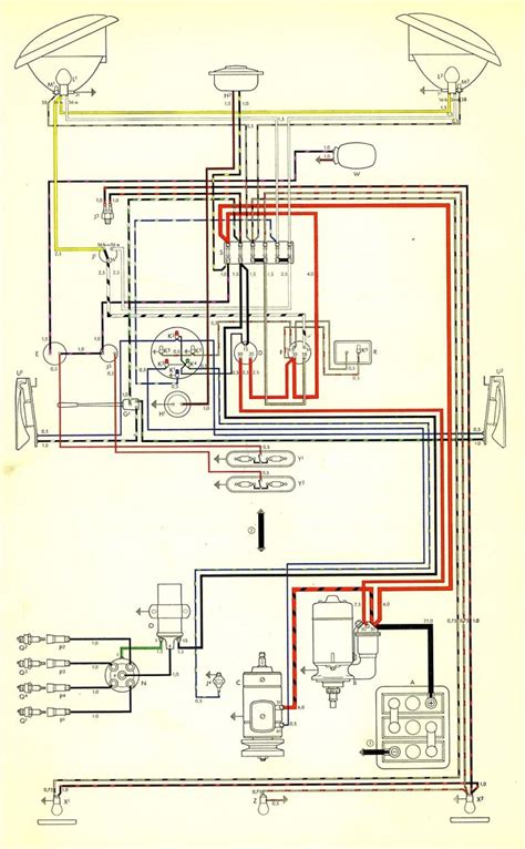1970 Volkswagen Beetle Wiring Diagram Bestsy