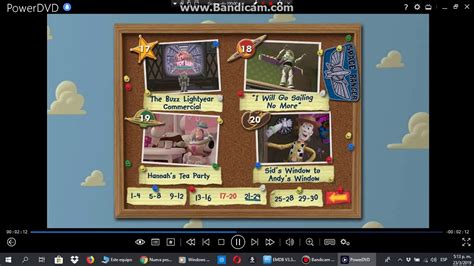 Menu From Toy Story 2005 Dvd Youtube