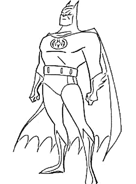 Batman Superh Roes Dibujos Para Colorear E Imprimir Gratis