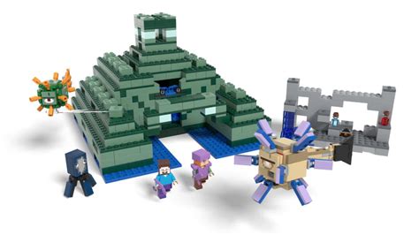 Lego Minecraft The Ocean Monument 21136 1122 Pieces