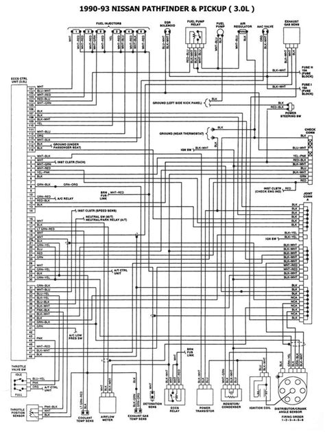 An Electrical Wiring Diagram For The Engine And Control System With
