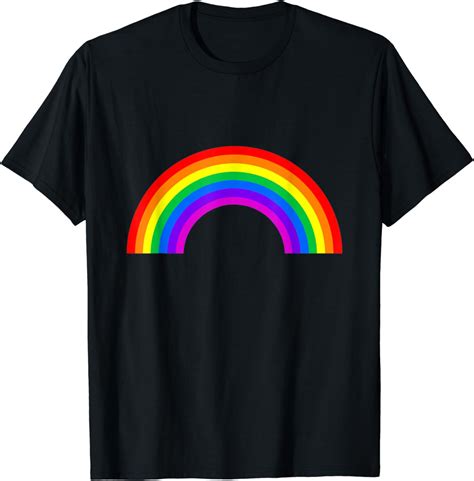 Rainbow T Shirt Uk Fashion