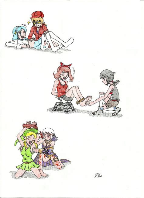 Commission Tickling Orgy By Kingnanamine87 On Deviantart