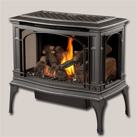 Labor alone to install a wood burning stove costs $250 to $800 and includes stove fitting, construction of a chimney, stove pipe, and ventilation system, hearth pad, and wall coverings. Lopi - Greenfield Gas Stove - H2Oasis