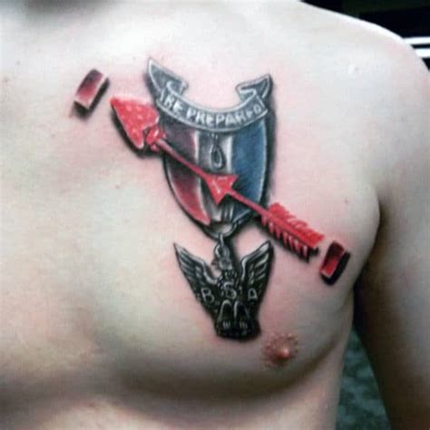 30 Amazing Eagle Scout Tattoo Designs For Men 2023 Guide