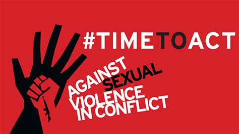 Focus On Raising Awareness To End Sexual Violence In Conflict Time
