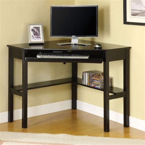 This delicately scaled piece offers a handy work surface while nestling into the corner of your home office or living room. Hokku Designs Blithe Corner Writing Desk & Reviews | Wayfair