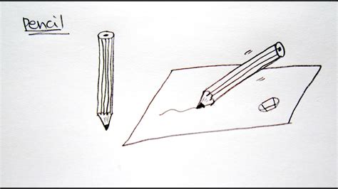 The leads are appropriately crafted so users can write or draw without exerting much pressure. How to Draw Pencil - Easy Drawing Tutorial For Beginners - YouTube