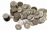 Pictures of 90 Junk Silver Coins