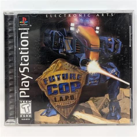 Future Cop Lapd Playstation 1 Ps1 1998 Complete With Manual Black