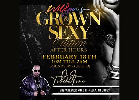 Grown And Sexy Late Night Edition With Sounds By Dj Touch Tone Wilsons