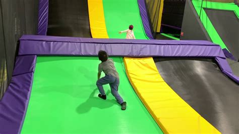 Gabriels World At Get Air Trampoline Park Downers Grove Youtube