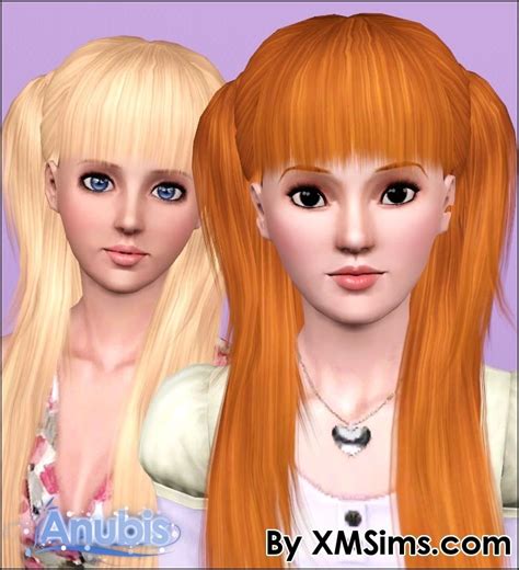 My Sims 3 Blog Xm Sims Flora Hair 005 Pookletd By Anubis360