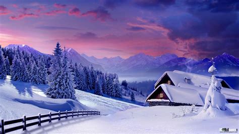 Free Wallpapers Winter Scenes Wallpaper Cave