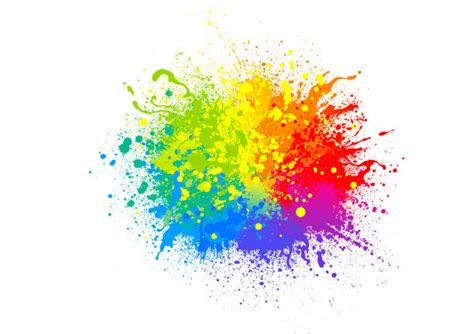 Rainbow Paint Splatter Stock Photos Pictures And Royalty Free Images