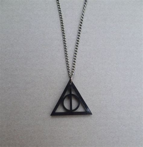 How To Make A Deathly Hallows Symbol Necklace Anns Blog