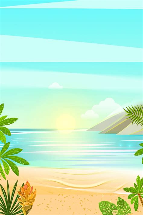 Beach resort swimming pool with beach scenery view hd beach. Minimal Summer Beach Travel Hd Background, Simple, Summer ...