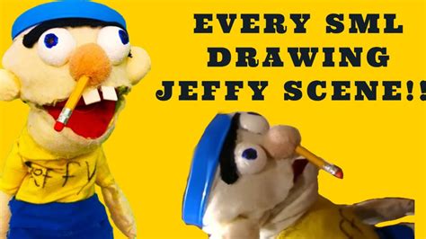 Sml Drawing Jeffy All Scenes Sml Compilation Youtube