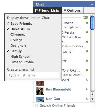 Facebook automatically suggests friends as you begin typing their names. Facebook: New organization feature for Friend Lists in ...