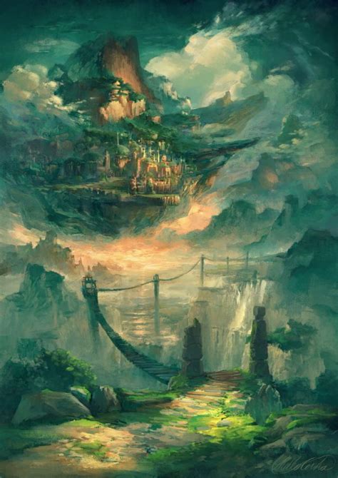 Fantasy City Fantasy Places High Fantasy Fantasy World Fantasy Art