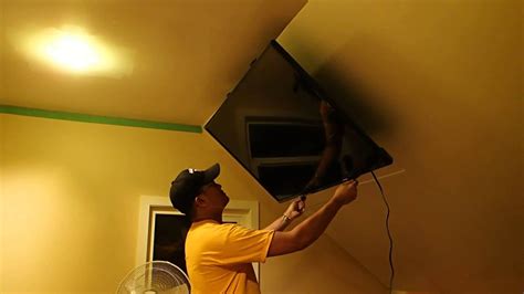 Make your searches 10x faster and better. Retractable Angled Ceiling TV Mount - YouTube