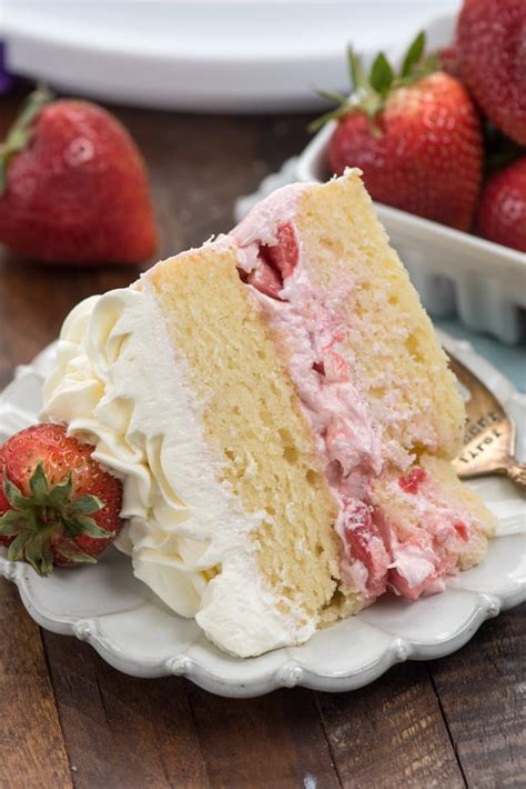 Strawberry Shortcake Layer Cake Crazy For Crust