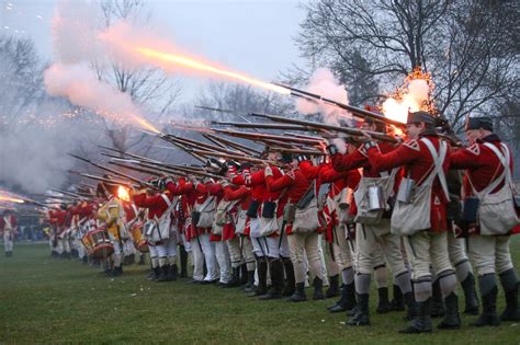 Photo Gallery Lexington Green Battle Reenactment Boston Herald