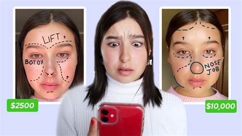 Asking 10 Plastic Surgeons How They Would Fix My Face Youtube