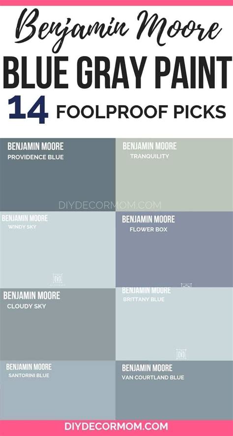 See The Best Benjamin Moore Bluish Gray Paint Colors You Need In Your