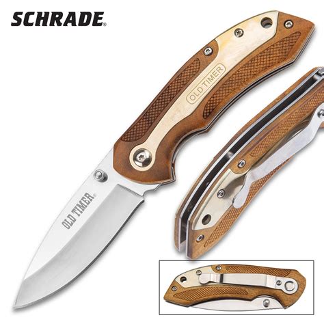 Schrade Old Timer Desert Ironwood Pocket Knife