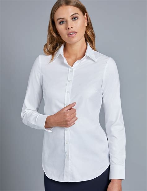 White Tailored Dress Shirt