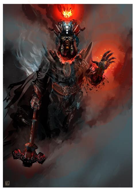Morgoth With His Crown Of Silmarils 001 By Hesir On Deviantart In
