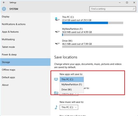 How To Change Default Windows 10 Apps And Games Install Location