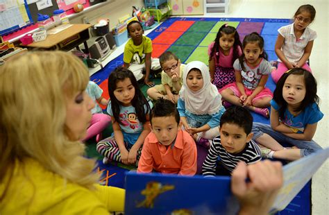 In Fairfax County Kindergarten Classes School Systems Future Comes