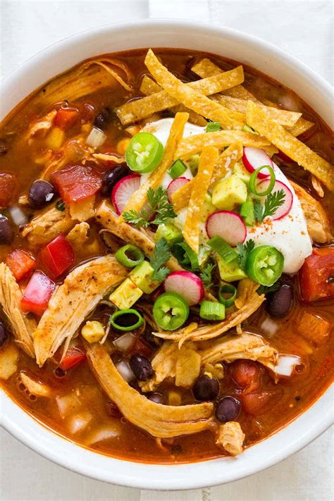 The 20 Best Ideas For Chilis Chicken Tortilla Soup Best Recipes