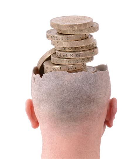 Man Thinking About Money Stock Photo Image Of Idea Money 28481522