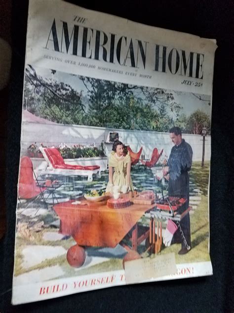 Jul 1955 The American Home Magazines Etsy House And Home Magazine