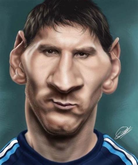 Caricatura De Leo Messi Lionel Messi Caricature Funny Faces The Best
