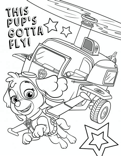 PAW Patrol: Mighty Pups Coloring Pages - Coloring Home