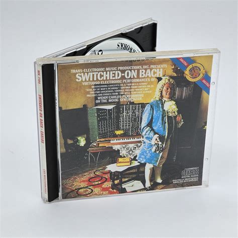 Wendy Carlos Switched On Bach Cd Steady Bunny Shop