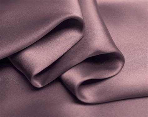 Silk Satin Fabric Pure Solid Fabric No88 Woodrose Color For Wedding
