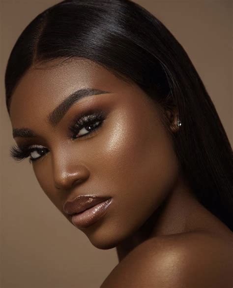 natural makeup for black women photos