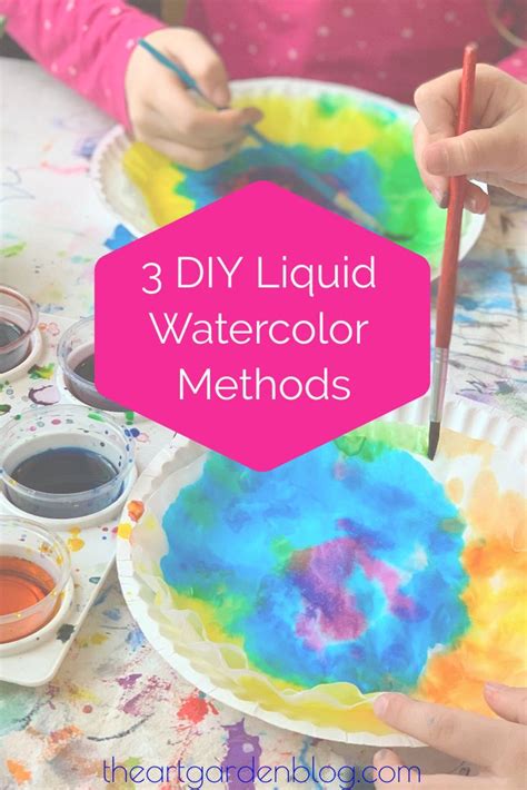 Use Liquid Watercolor To Create Vibrant Art And Explore A Variety Of