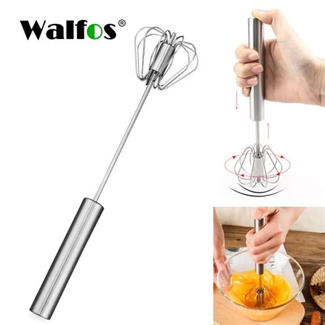 Misturador portátil walfos mixer semiautomático em aço inoxidável