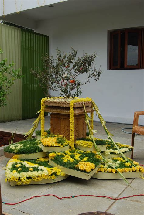 Holy Tulsi Decorated For A Ceremony Goddess Decor Indian Home