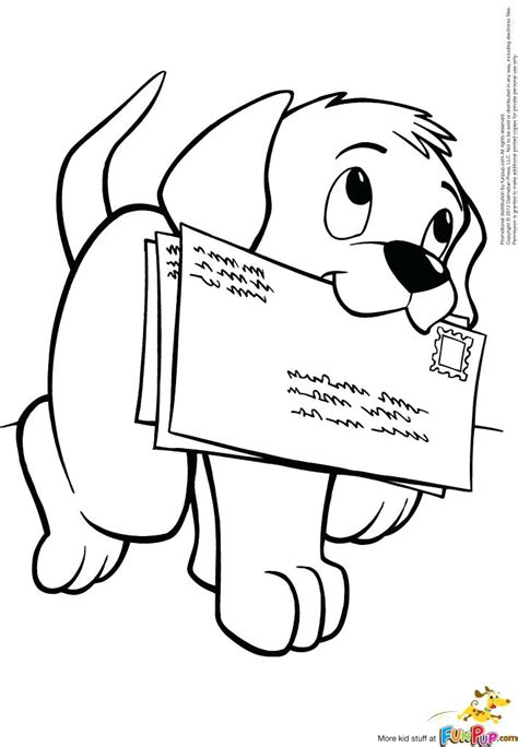Cute Puppy Coloring Pages To Print At