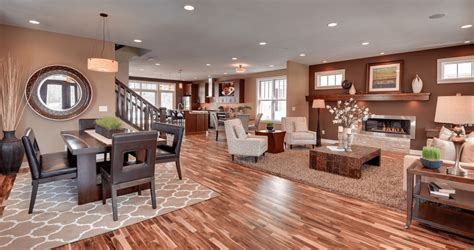 100+ [ Houzz Living Room Flooring ] - Contemporary Open Concept Living